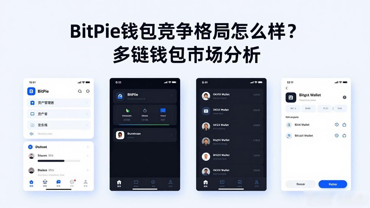 BitPie钱包竞争格局怎么样？多链钱包市场分析