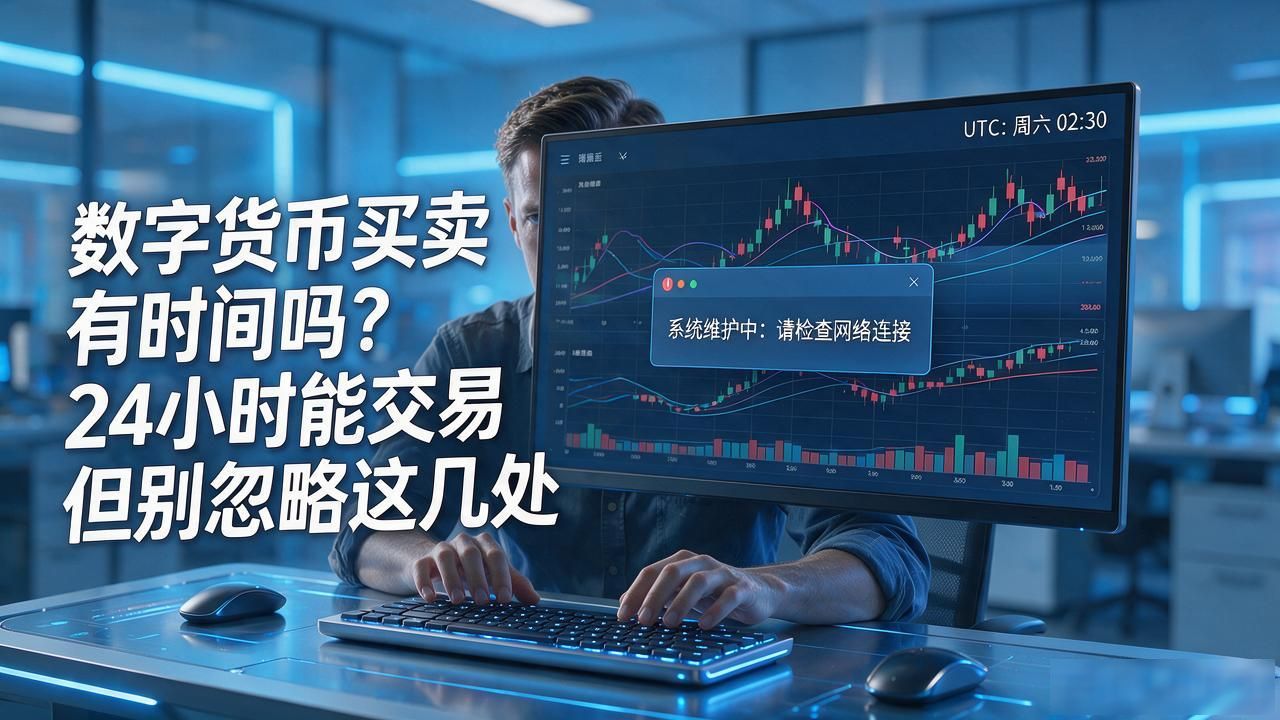 数字货币24小时交易适合买入时间_主流交易所系统维护时间UTC周六凌晨_数字货币买卖有时间