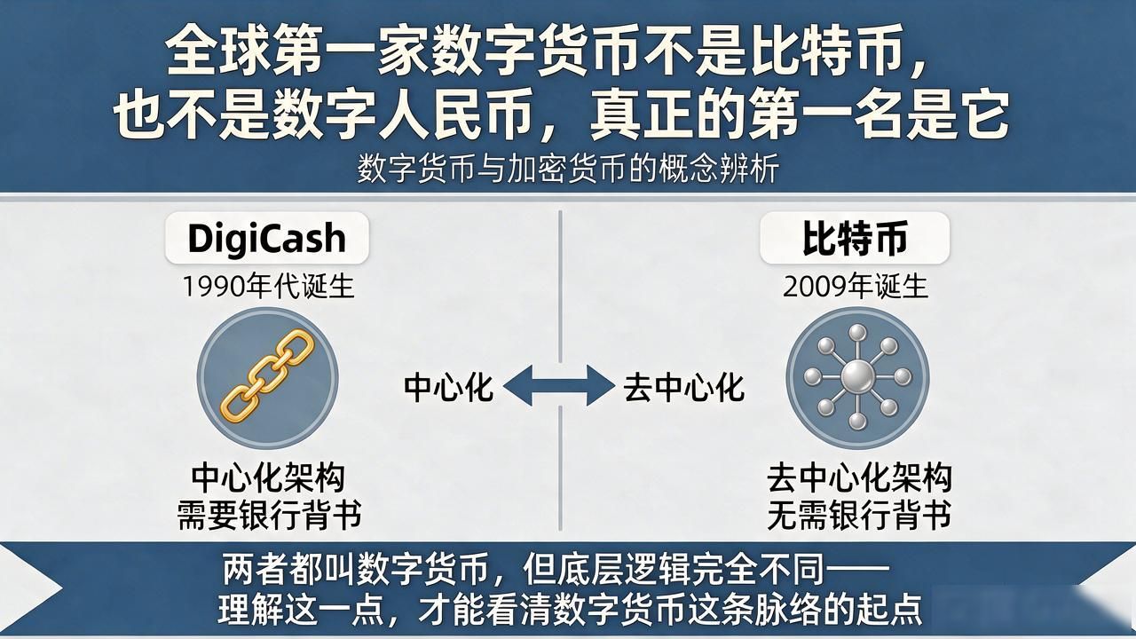 DigiCash与比特币区别_全球第一家数字货币是谁_全球第一家数字货币