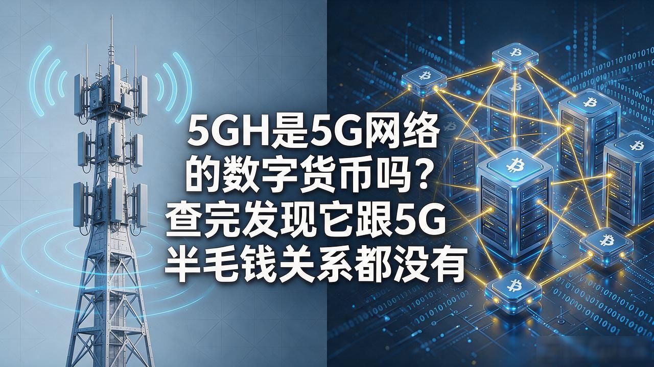5GH是5G网络的数字货币吗_5G网络与数字货币的区别_5GH是5G网络的数字货币吗