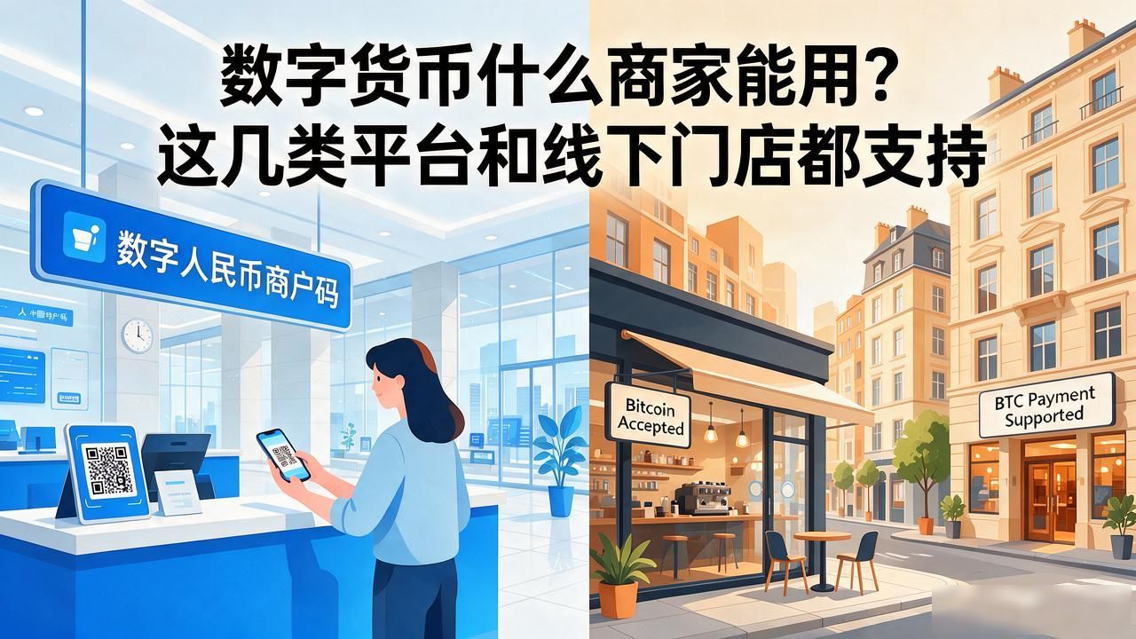 数字货币落地后哪些商家可以收款_线下门店接受比特币支付现状_数字货币有什么商家