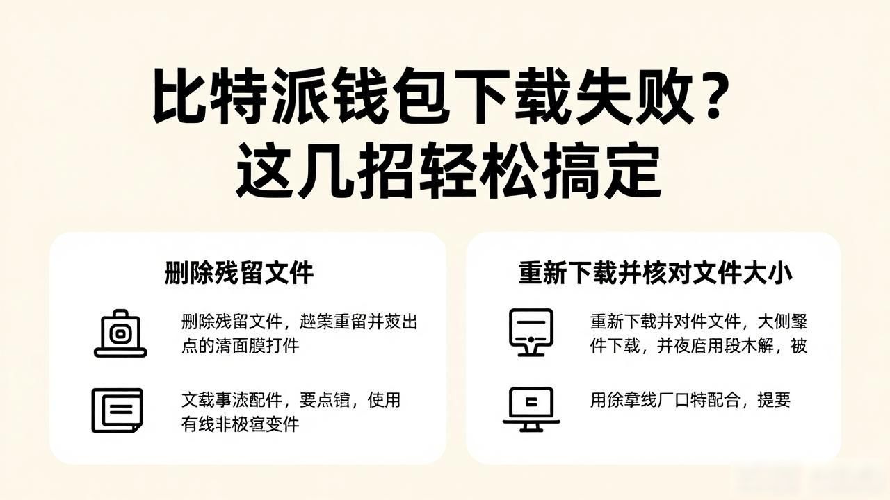 比特派钱包安装失败解决方法_下载比特派钱包错误提示_比特派钱包下载问题:如何解决常见错误