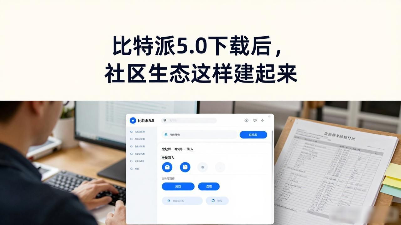 比特派5.0下载后，社区生态这样建起来