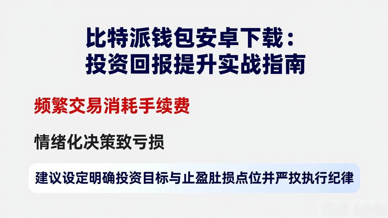 比特派钱包安卓下载：投资回报提升实战指南