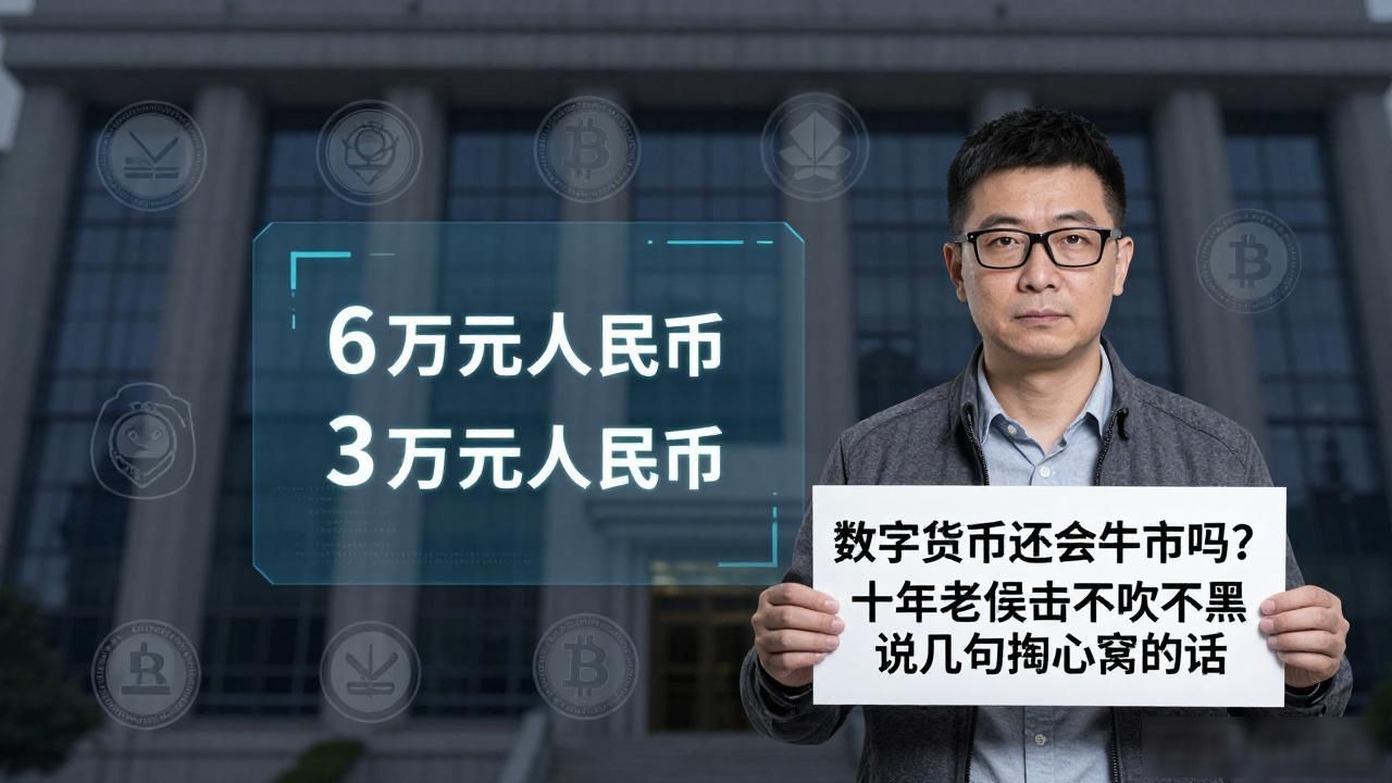 数字货币还会牛市吗？十年老韭菜不吹不黑说几句掏心窝的话