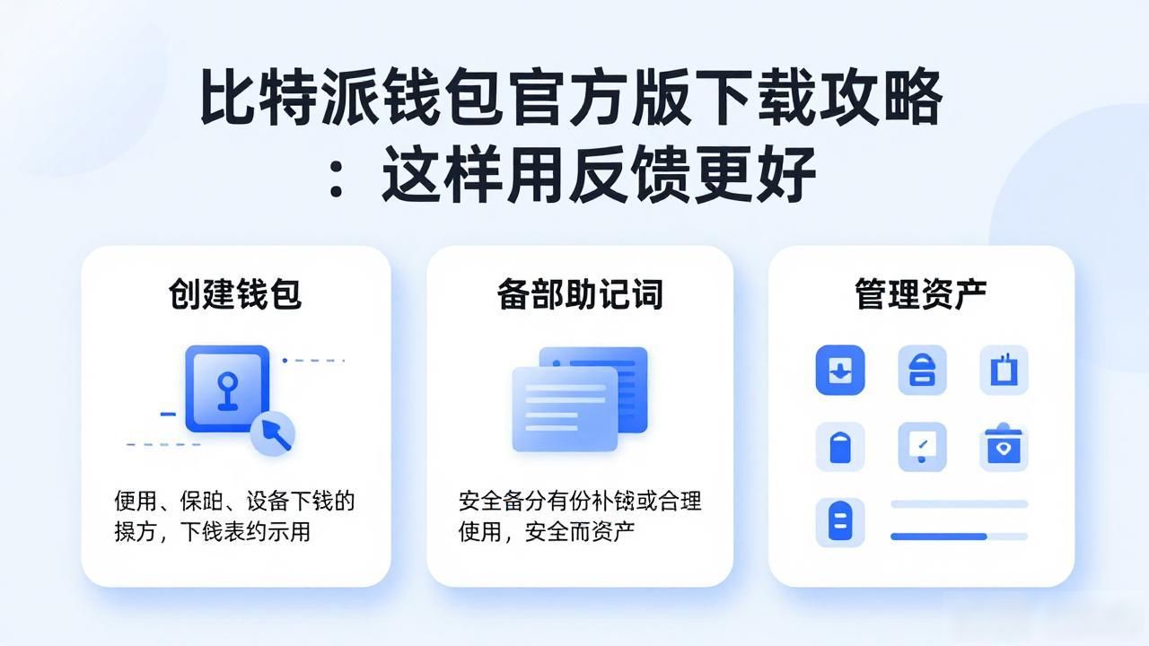 比特派钱包官方下载_如何在比特派钱包app官方版下载中保持良好反馈?_比特派钱包使用教程