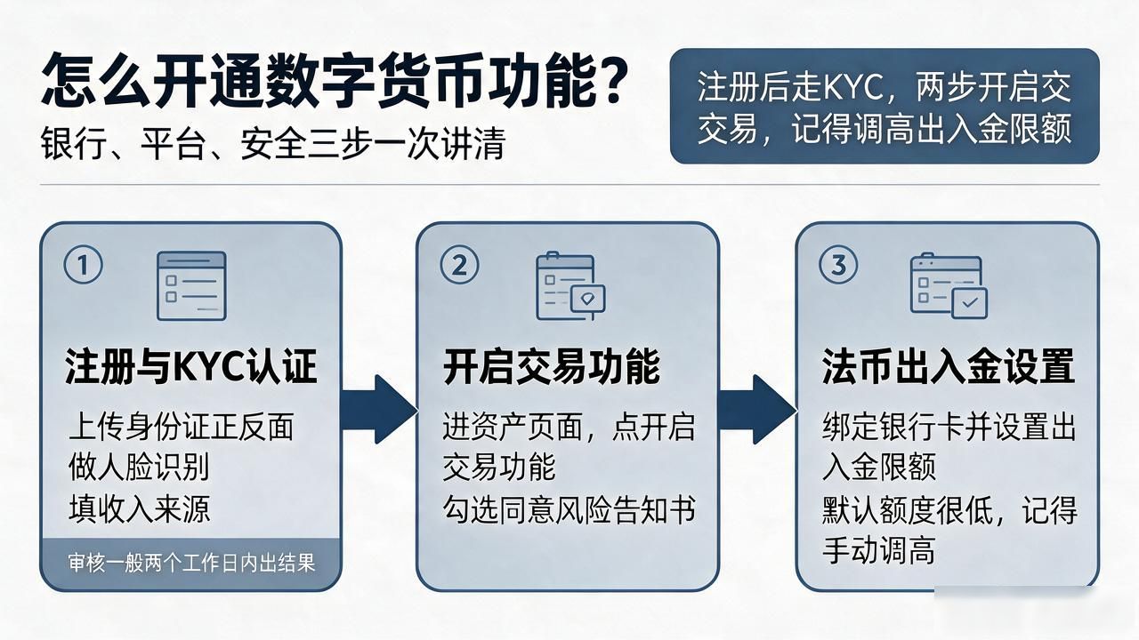 银行数字钱包申请步骤_如何启用数字货币功能_数字人民币开通流程