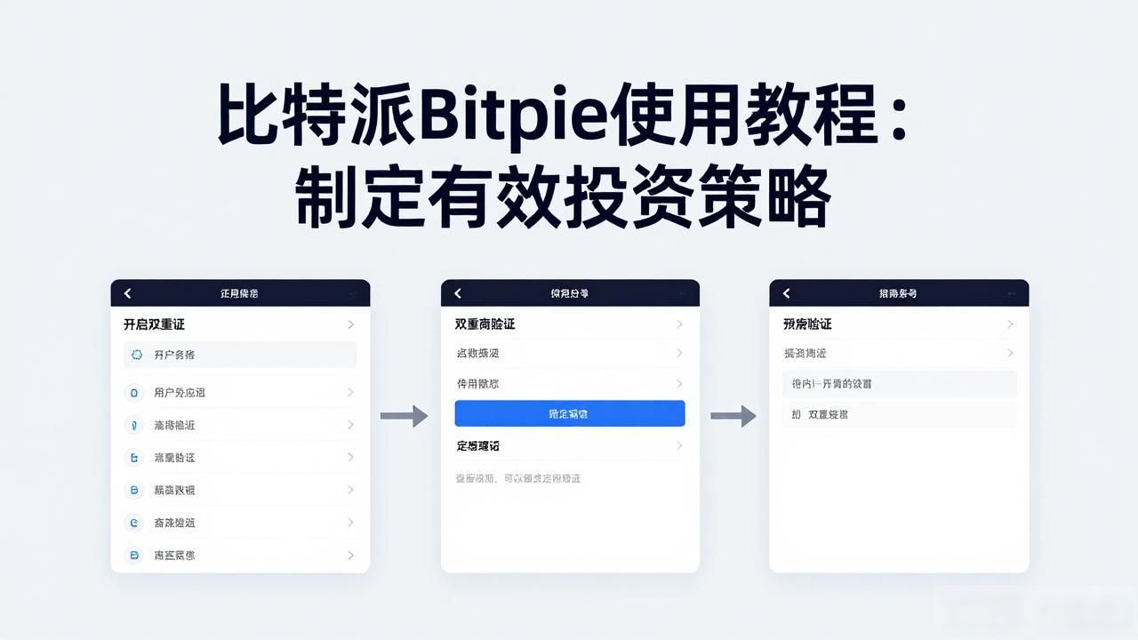 比特派Bitpie使用教程：制定有效投资策略_比特派多链支持特性加密货币投资风险管理_比特派数字钱包加密货币投资策略
