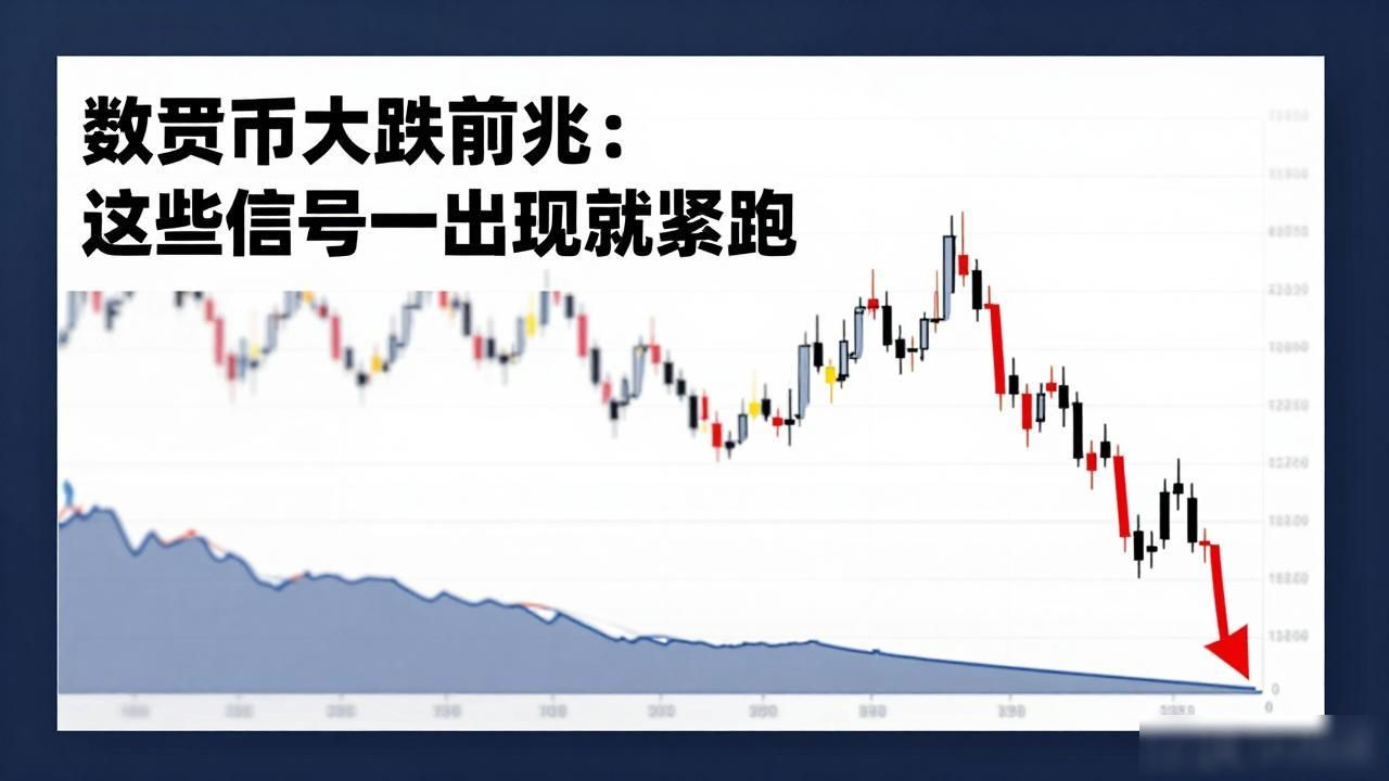 数字货币大跌前兆：这些信号一出现赶紧跑