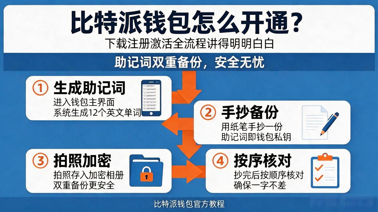 比特派钱包怎么开通？下载注册激活全流程讲得明明白白