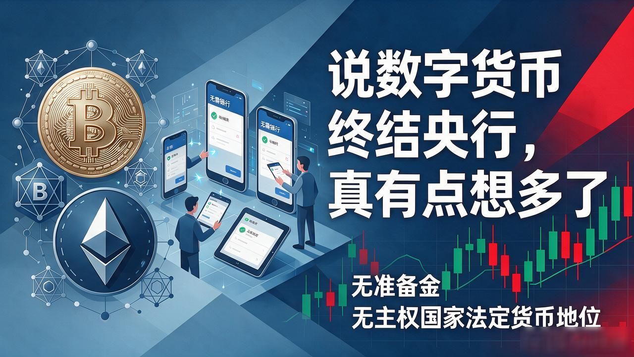 说数字货币终结央行，真有点想多了