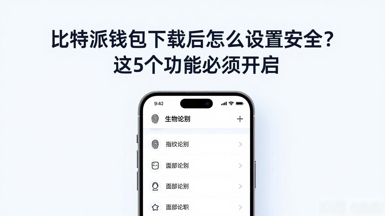比特派钱包助记词备份_比特派钱包下载后,你需要配置哪些安全功能?_比特派钱包安全设置教程