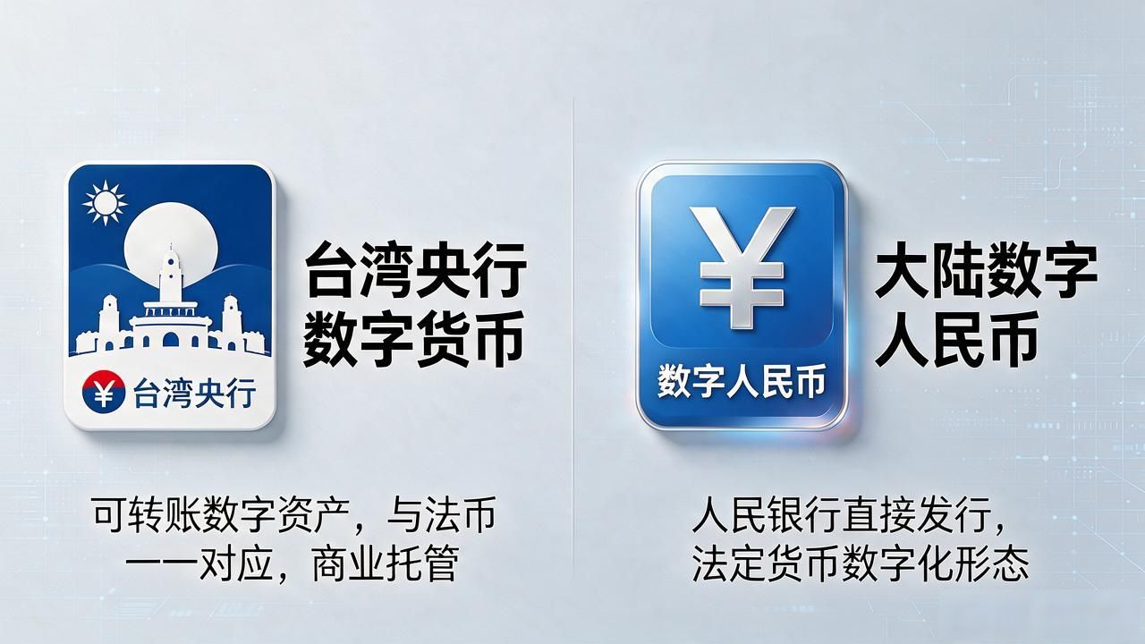 台湾央行数字货币_数字黄金与CBDC区别_台湾中央银行数字货币