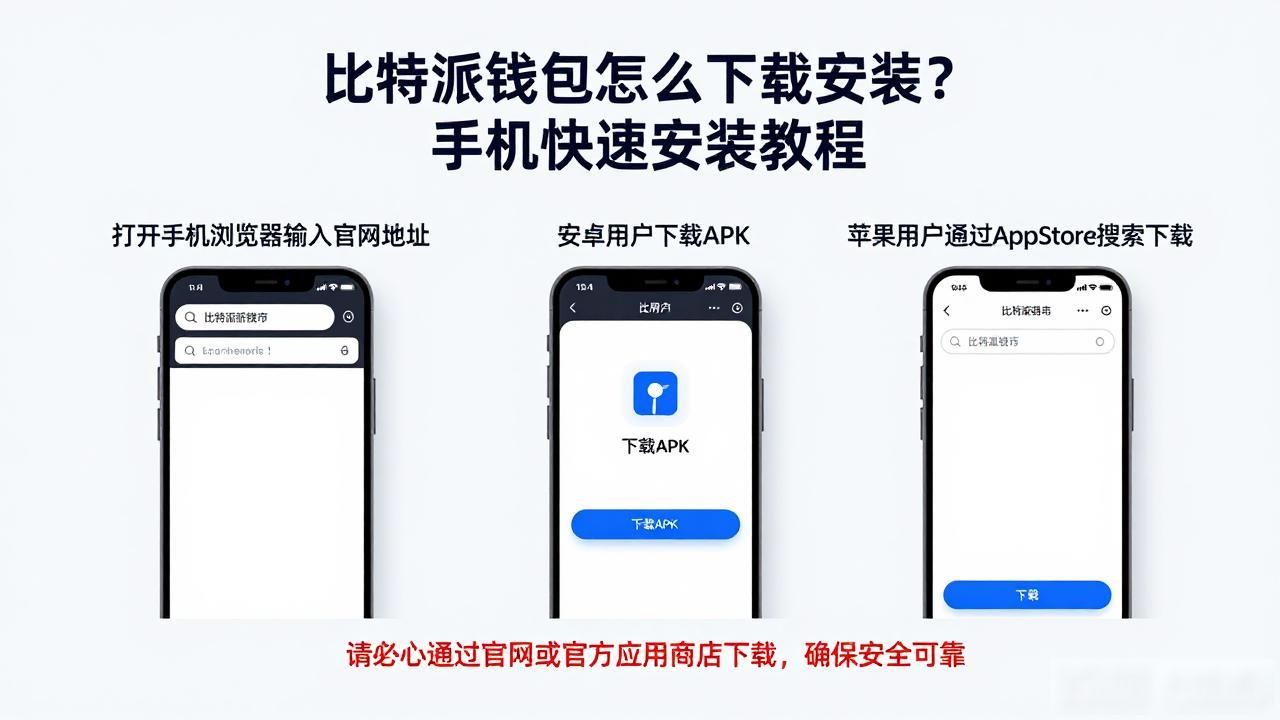 比特派钱包手机安装_如何在手机上快速安装比特派钱包APP_比特派钱包官方下载渠道