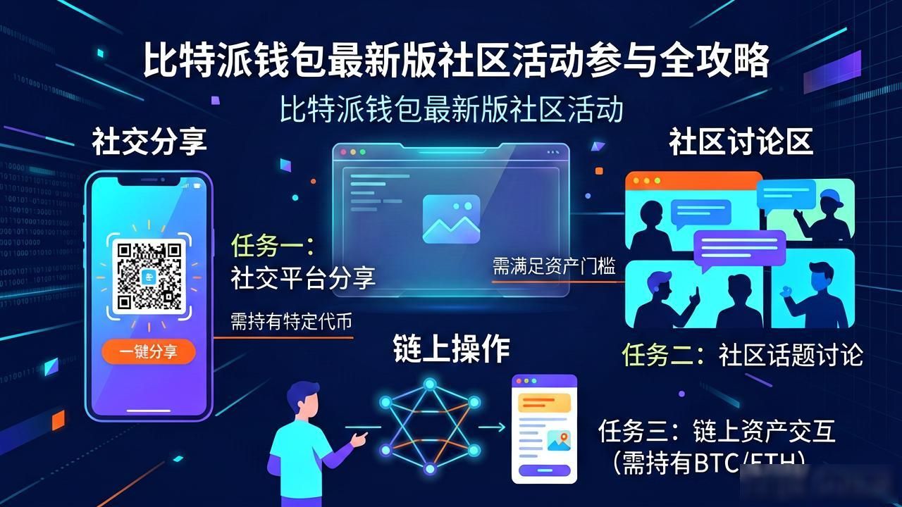 如何在比特派钱包官网最新版中参与社区活动?_国内知名数字资产管理工具社区互动渠道_比特派钱包社区活动参与攻略