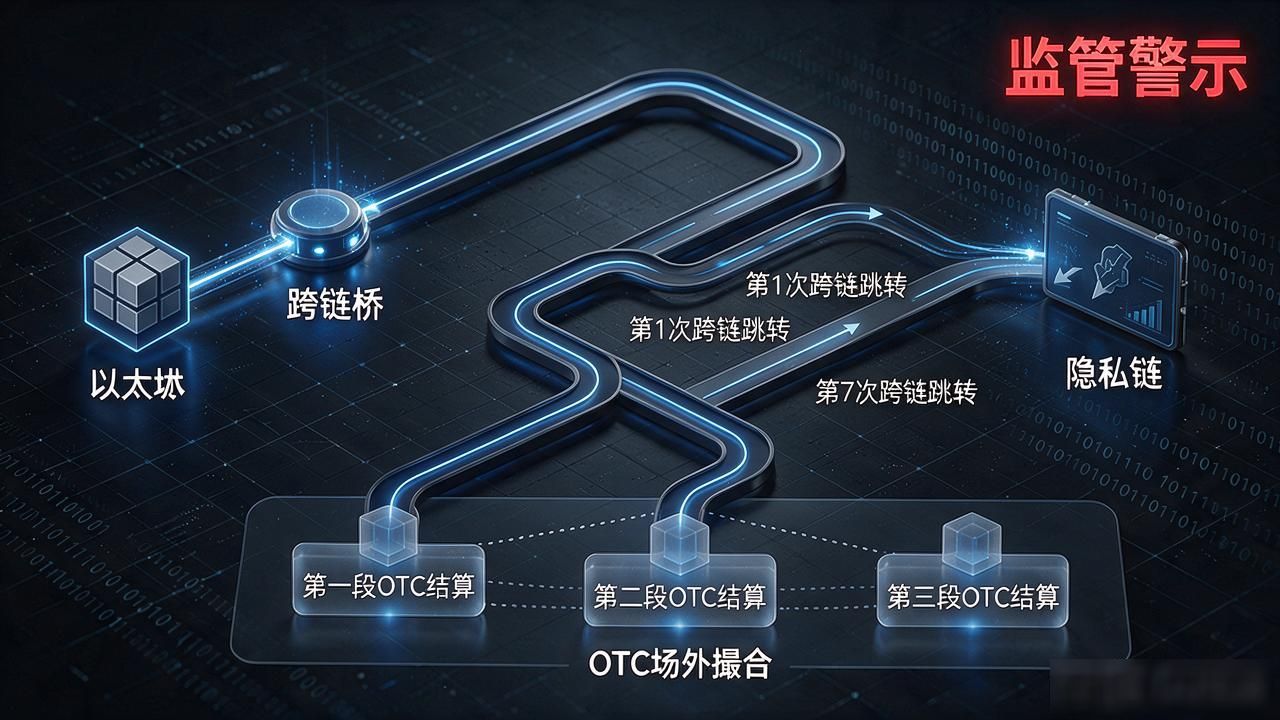 数字货币的灰色潜行_数字货币混币器洗钱手法解析_跨链桥切断审计线索追踪