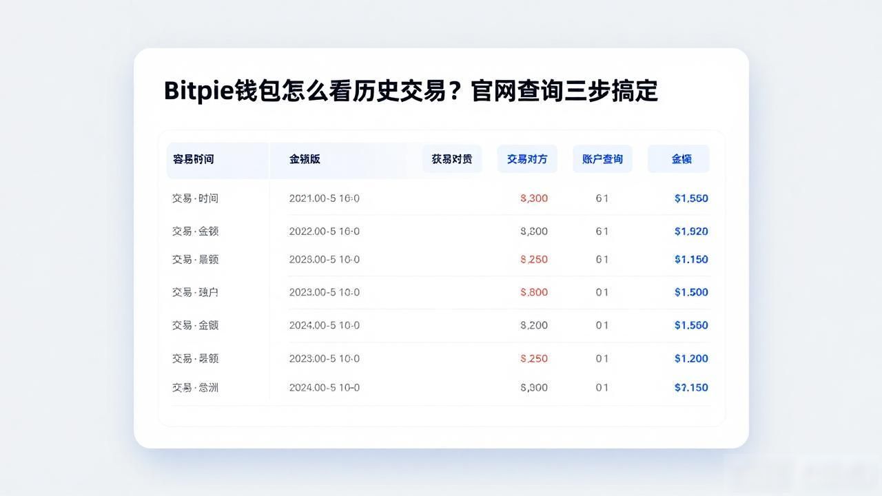 Bitpie钱包查询交易记录_Bitpie钱包历史交易列表_如何在Bitpie钱包app官网查看历史交易