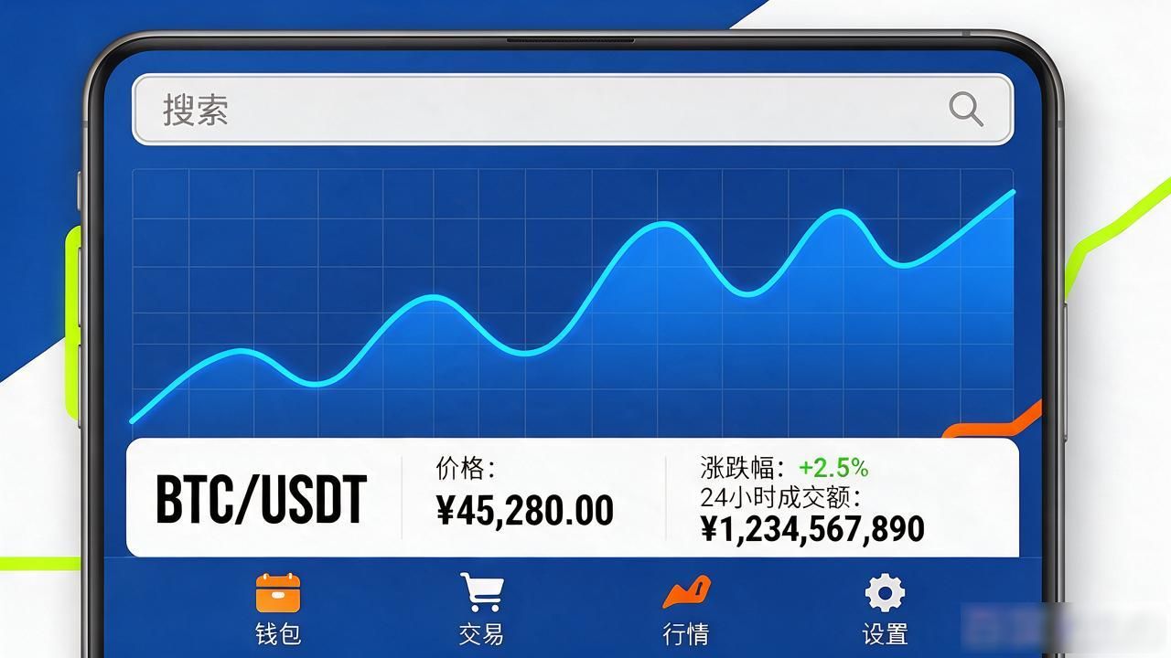 微信搜数字货币动态图，实时行情秒查
