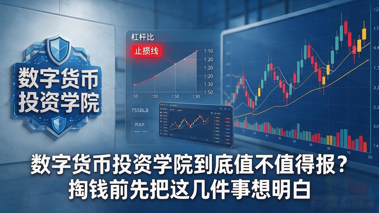 数字货币投资学院到底值不值得报？掏钱前先把这几件事想明白