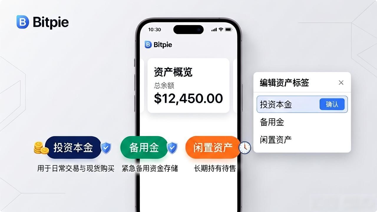 如何在Bitpie钱包内设置资产分类与标签？_Bitpie钱包资产分类_Bitpie钱包标签管理