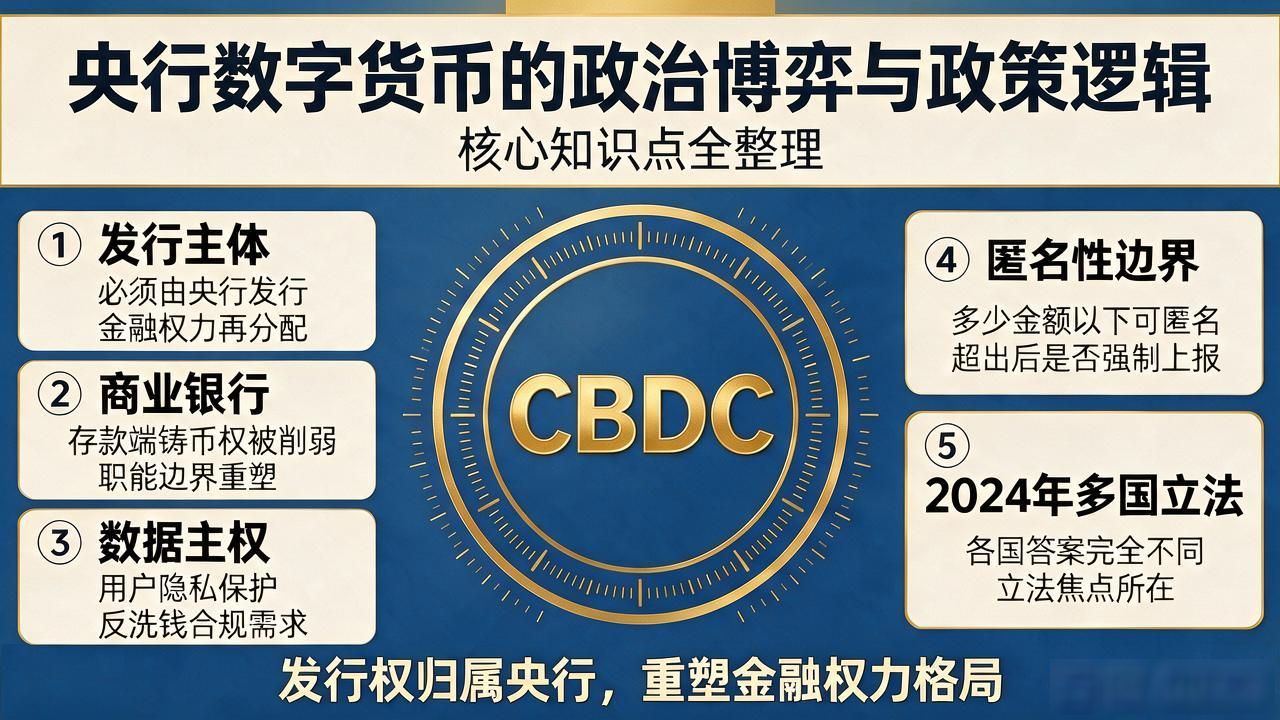 政治数字货币的知识点_CBDC货币主权金融监管地缘博弈_数字人民币试点可追踪支付体系货币政策传导