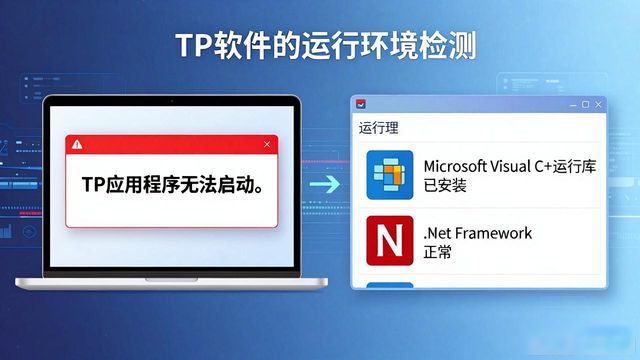 TP官方下载后打不开？先检测运行环境