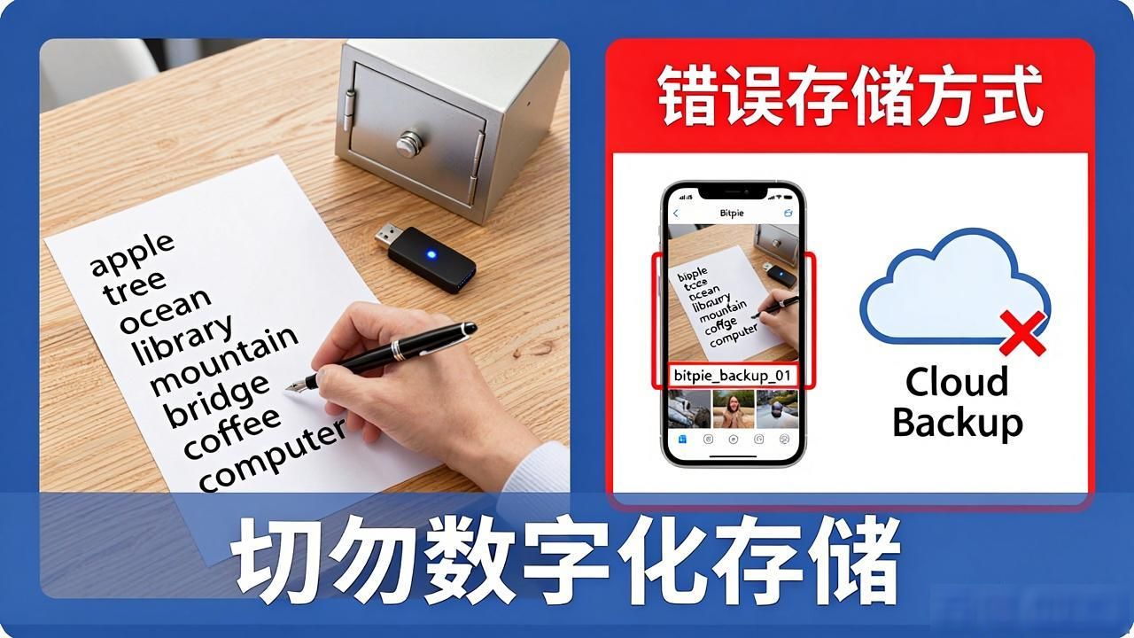 如何避免在Bitpie钱包APP官网上的常见错误?_助记词备份与存储_Bitpie钱包安全使用