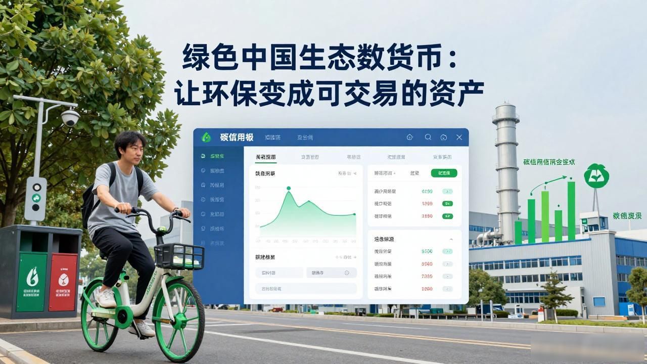 绿色中国生态数字货币：让环保变成可交易的资产