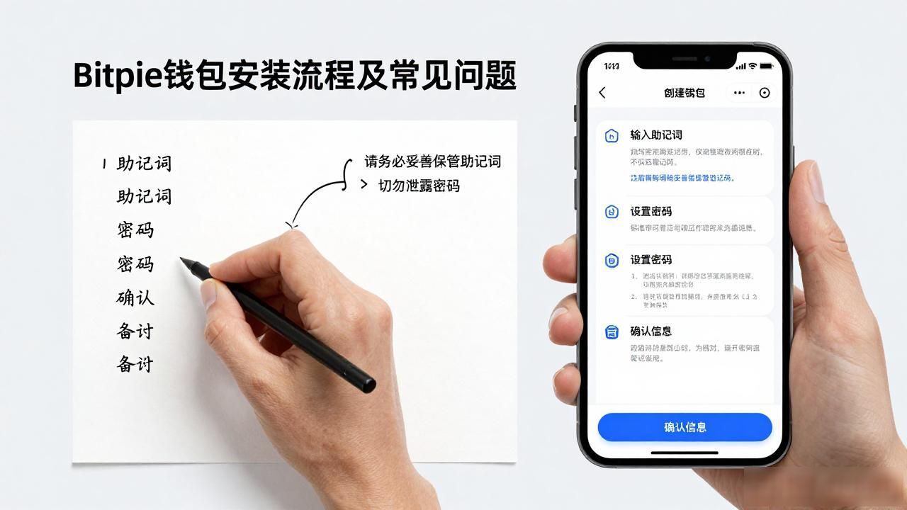 Bitpie钱包创建新钱包指南_Bitpie最新钱包的安装流程及常见问题_Bitpie钱包安装步骤