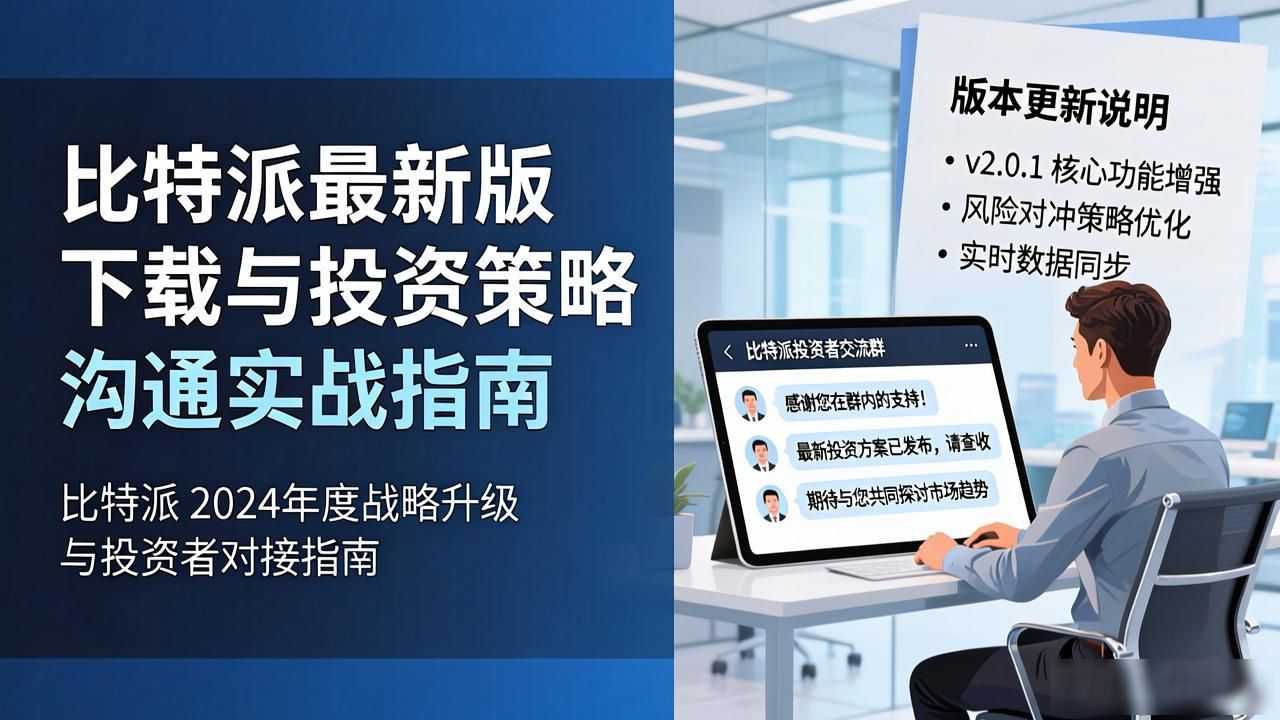 比特派最新版下载与投资策略沟通实战指南