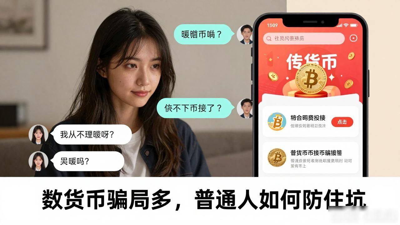 数字货币骗局多 普通人如何防住坑