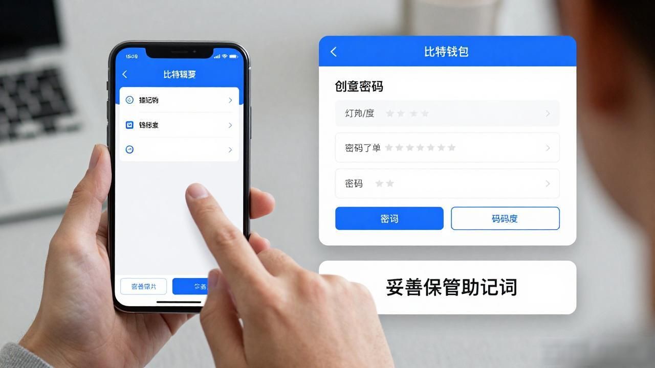 比特派Bitpie正式版下载的用户引导与说明_比特派钱包下载及初始配置_比特派钱包助记词安全保存