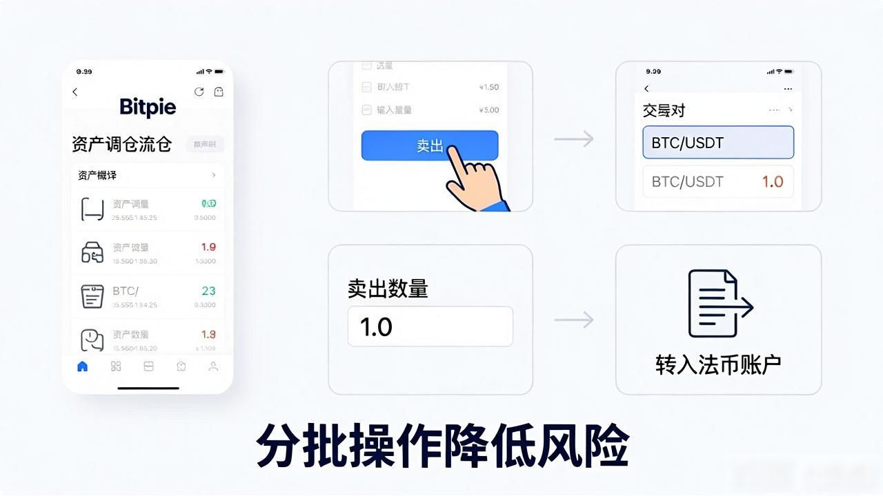 比特派钱包资产比例调整_如何通过比特派Bitpie使用教程进行资产比例调整_加密货币止盈加仓策略
