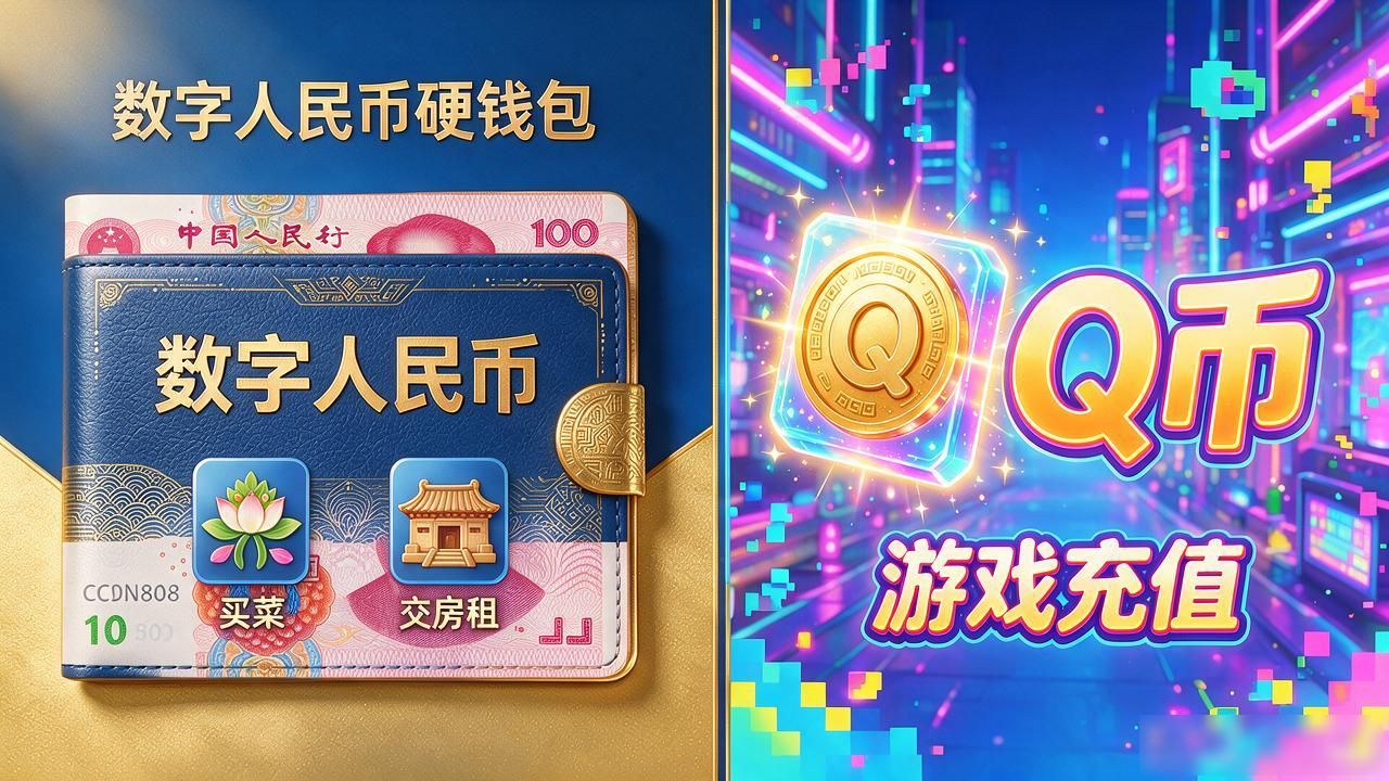 支付宝的数字货币和q币一样吗_央行数字货币与游戏积分区别_数字人民币与Q币的区别