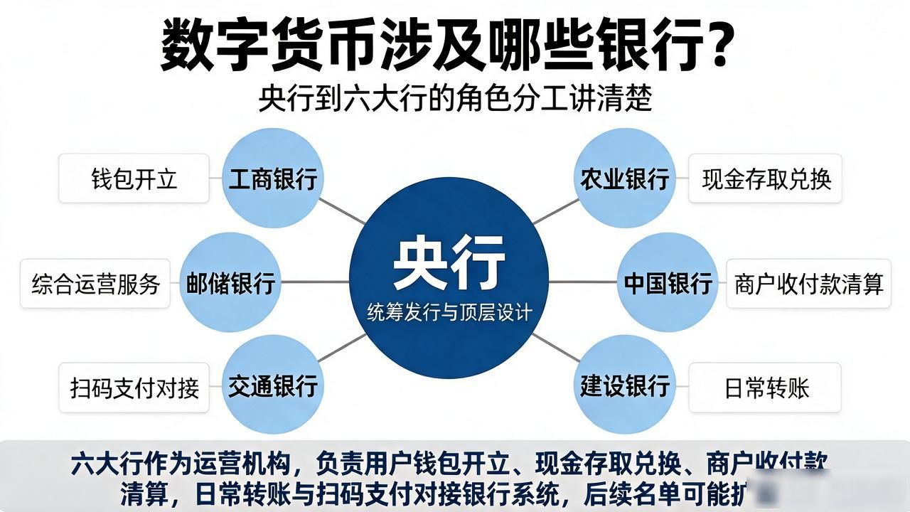 数字货币涉及哪些银行_数字人民币运营机构名单_数字人民币涉及哪些银行
