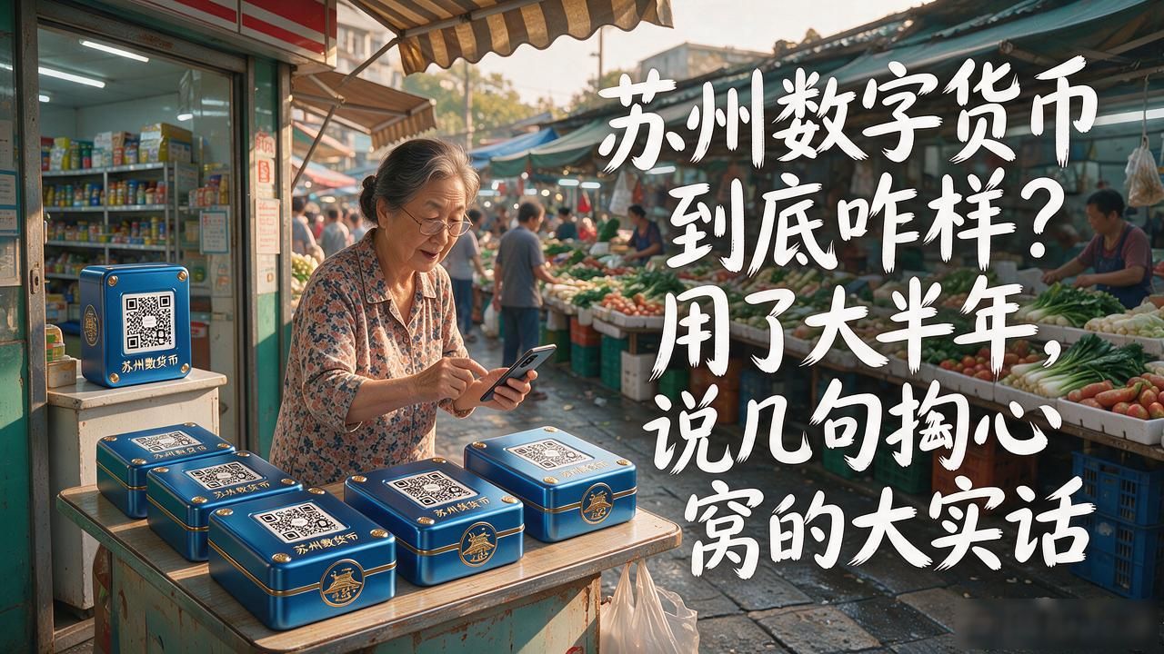 苏州数字货币到底咋样？用了大半年，说几句掏心窝的大实话