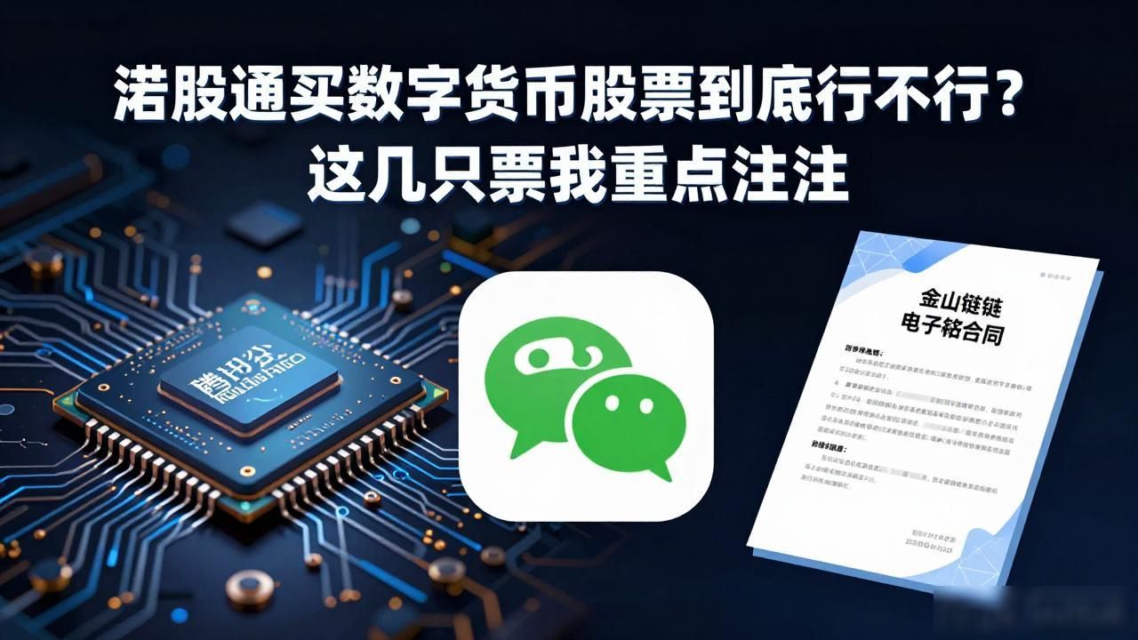 港股通买数字货币股票到底行不行？这几只票我重点关注