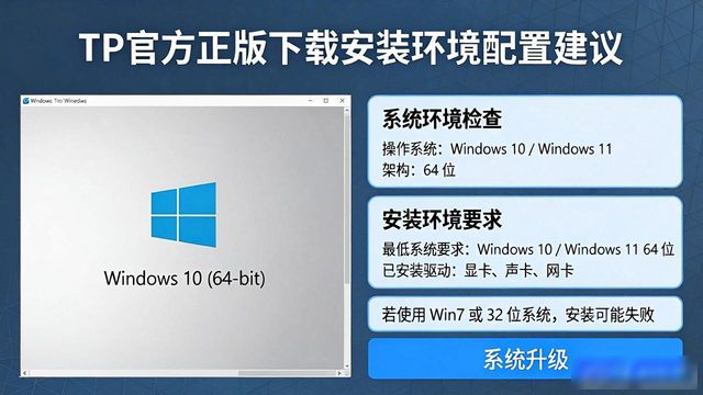 安装官方稳定版_建议使用官方版本安装_TP官方正版下载安装环境配置建议