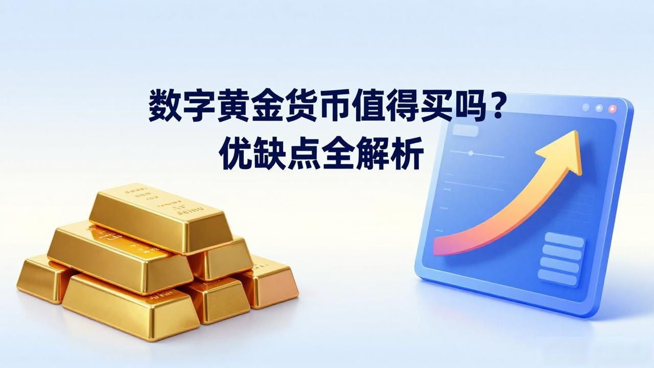 数字黄金货币值得买吗？优缺点全解析