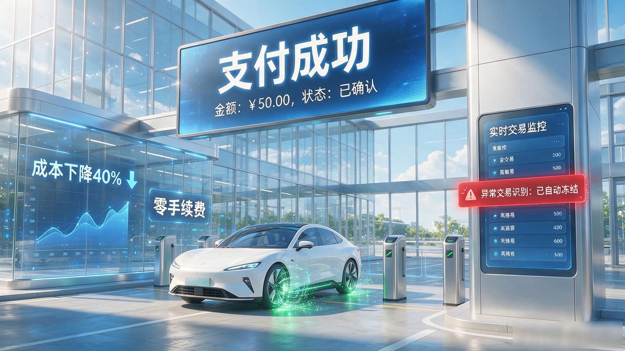 停车场用捷顺系统装数字货币支付靠谱吗？