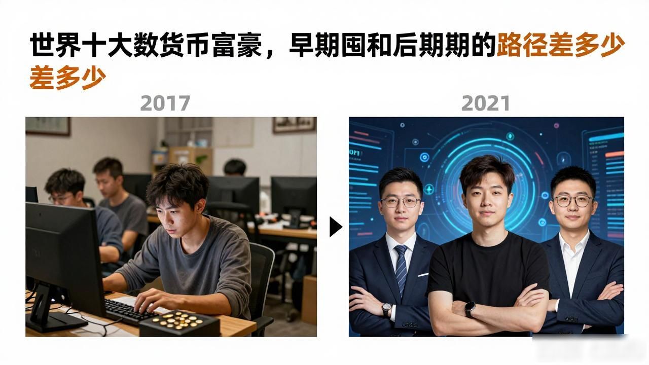 世界十大数字货币富豪_世界十大数字货币富豪排名变化_币圈十年财富逻辑与信息差
