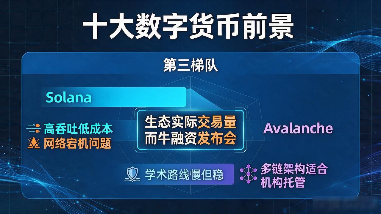 十大数字货币前景_比特币以太坊长期投资价值分析_Solana Cardano公链生态对比