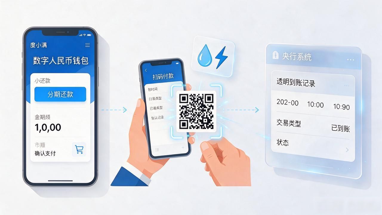 度小满绑定数字人民币钱包安全吗_度小满数字货币_度小满能否使用数字人民币还款
