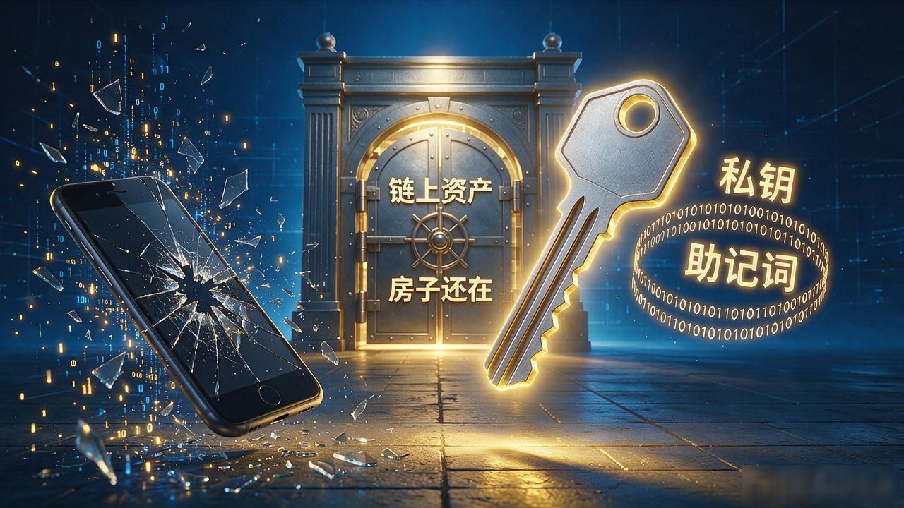 手机丢失区块链资产保护_数字货币助记词安全_数字货币丢失手机