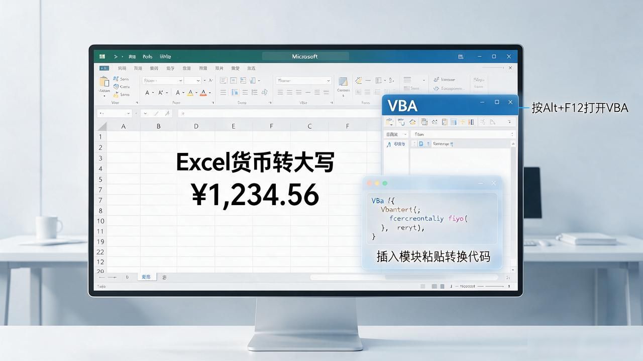 Excel货币转大写