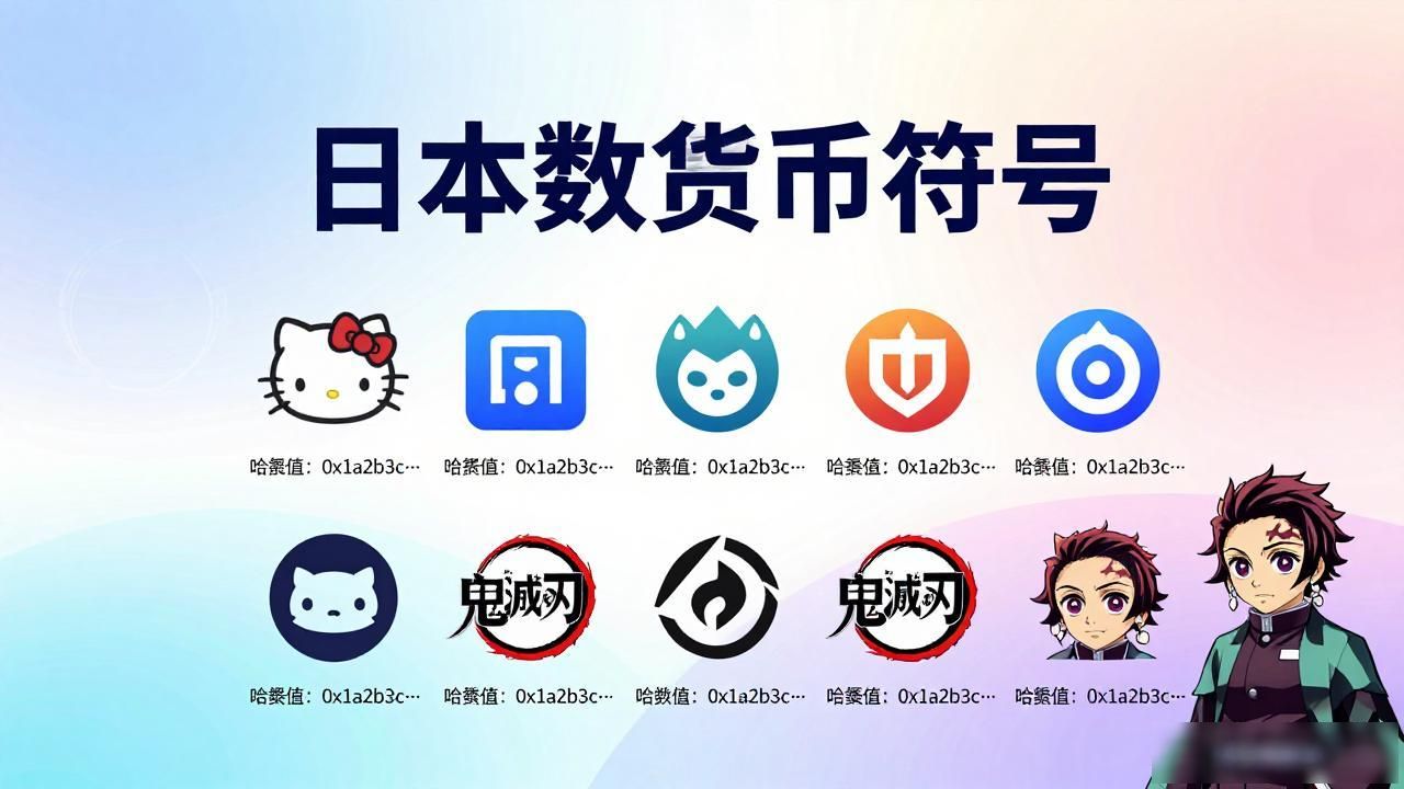 日本数字货币符号大全_日本数字货币符号资产属性_东京大阪交易所符号体系