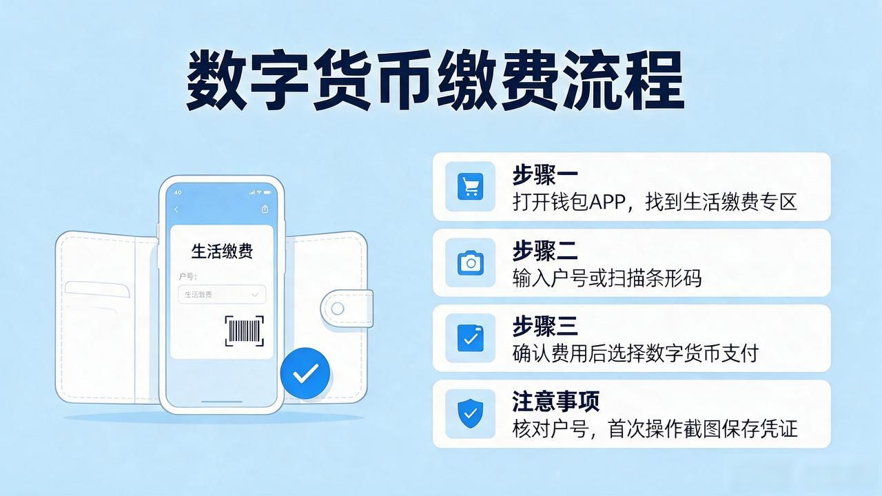 数字货币缴费操作步骤_数字钱包实名认证流程_数字货币交费怎么交费