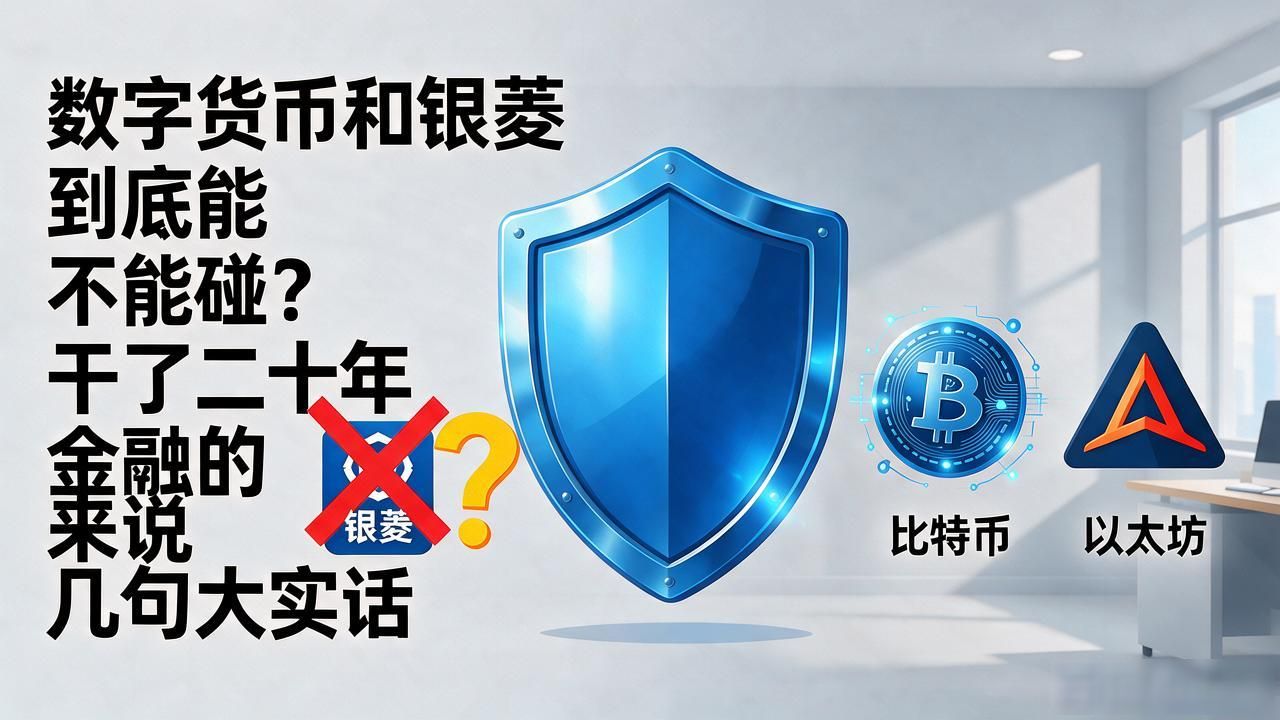 数字货币和银菱到底能不能碰？干了二十年金融的来说几句大实话