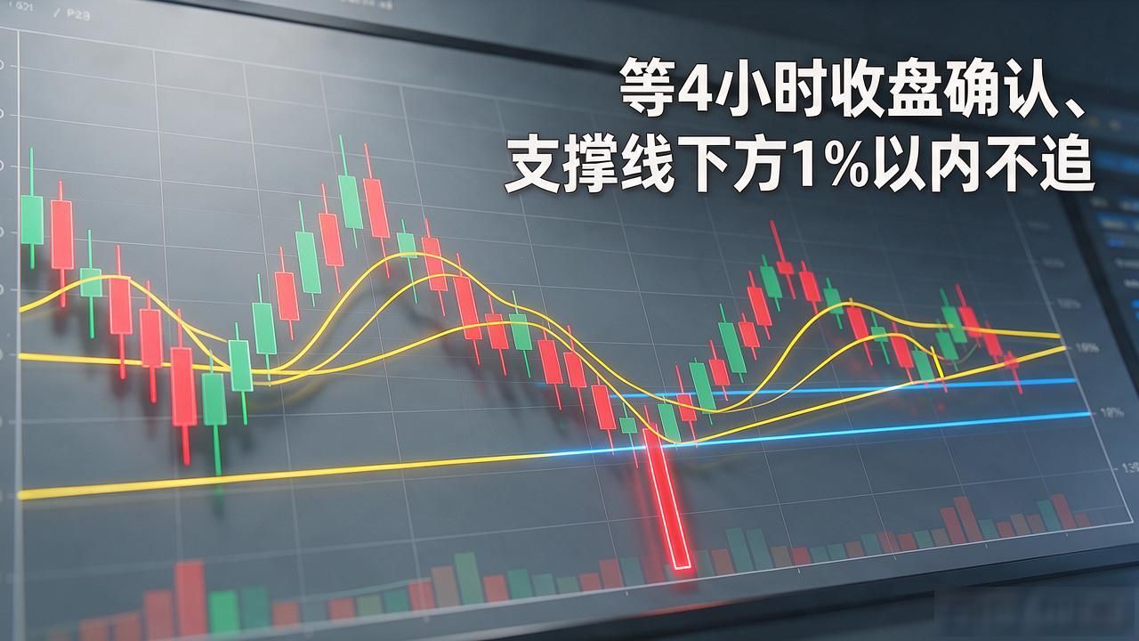 数字货币支撑线到底在哪？老手教你别被假跌破骗了