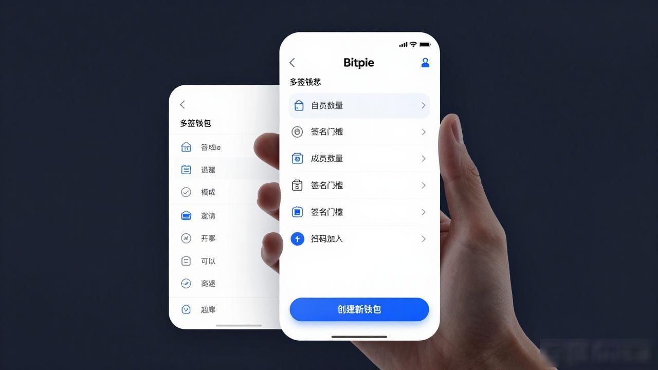 Bitpie多签钱包创建使用教程_如何通过比特派Bitpie使用教程与他人合作_加密货币团队共管资金的多签钱包解决方案
